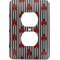 Ladybugs & Stripes Electric Outlet Plate