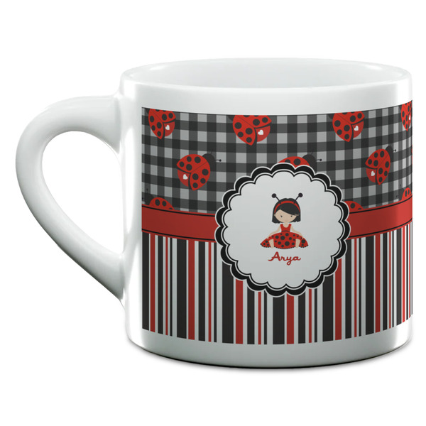 Ladybugs & Stripes Espresso Cup - 6oz (Double Shot) (MAIN)