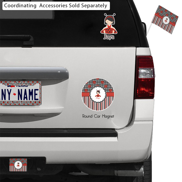 Ladybugs & Stripes Exterior Car Accessories