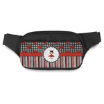 Ladybugs & Stripes Fanny Pack - Modern Style (Personalized)