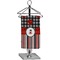 Ladybugs & Stripes Finger Tip Towel - Full Print (Personalized)