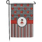 Ladybugs & Stripes Garden Flag (Personalized)