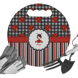 Ladybugs & Stripes Gardening Knee Cushion (Personalized)