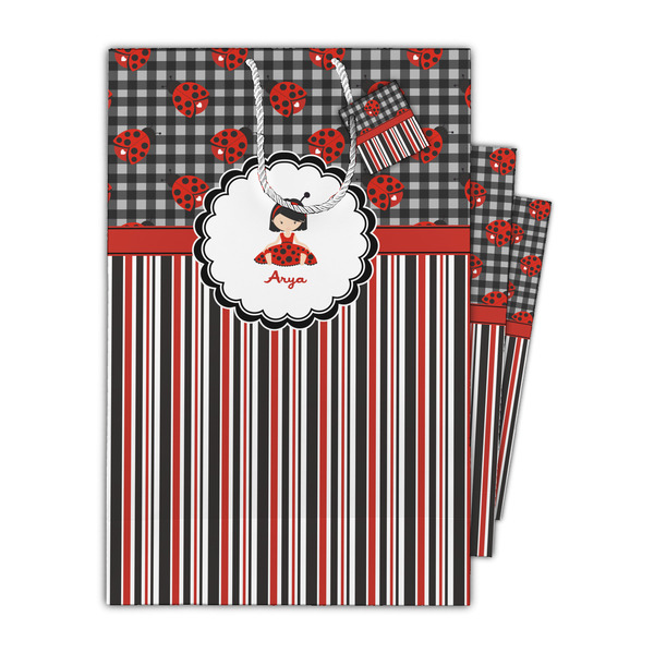 Ladybugs & Stripes Gift Bags - Parent/Main