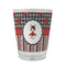Ladybugs & Stripes Glass Shot Glass - 1.5 oz - Set of 4 (Personalized)