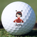 Ladybugs & Stripes Golf Balls - Titleist Pro V1 - Set of 3 (Personalized)