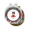 Ladybugs & Stripes Golf Ball Marker Hat Clip - PARENT/MAIN