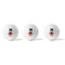 Ladybugs & Stripes Golf Balls - Generic - Set of 3 - APPROVAL