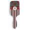 Ladybugs & Stripes Hair Brush - Front View