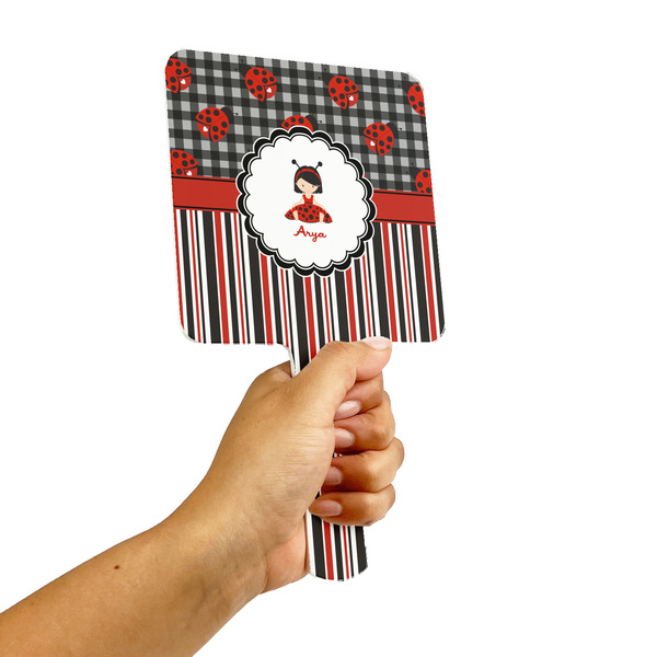 Ladybugs & Stripes Hand Mirrors - Alt View