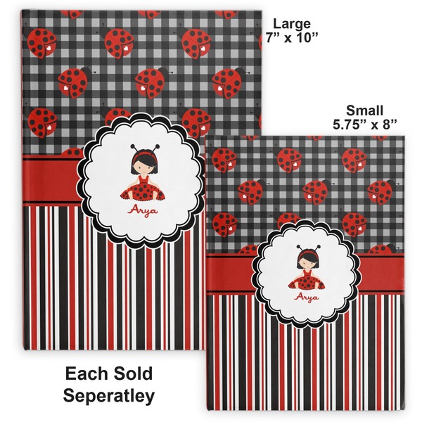 Ladybugs & Stripes Hard Cover Journal - Compare