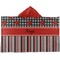 Ladybugs & Stripes Kids Hooded Towel (Personalized)