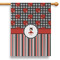 Ladybugs & Stripes House Flags - Single Sided - PARENT MAIN