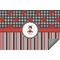 Ladybugs & Stripes Indoor / Outdoor Rug - 2'x3' (Personalized)