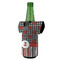 Ladybugs & Stripes Jersey Bottle Cooler - ANGLE (on bottle)