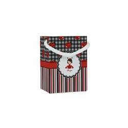 Ladybugs & Stripes Jewelry Gift Bags - Gloss (Personalized)