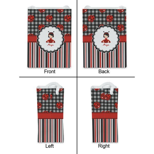 Ladybugs & Stripes Jewelry Gift Bag - Matte - Approval