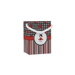 Ladybugs & Stripes Jewelry Gift Bags - Matte (Personalized)