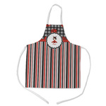 Ladybugs & Stripes Kid's Apron w/ Name or Text