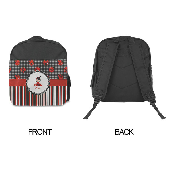 Ladybugs & Stripes Kid's Backpack - Approval