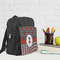 Ladybugs & Stripes Kid's Backpack - Lifestyle