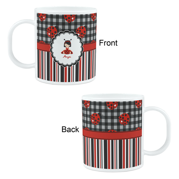 Ladybugs & Stripes Kid's Mug - Apvl
