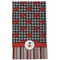 Ladybugs & Stripes Kitchen Towel - Poly Cotton - Full Front