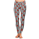 Ladybugs & Stripes Ladies Leggings - Extra Small