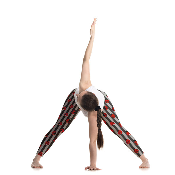 Ladybugs & Stripes Ladies Leggings - LIFESTYLE