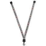Ladybugs & Stripes Lanyard (Personalized)