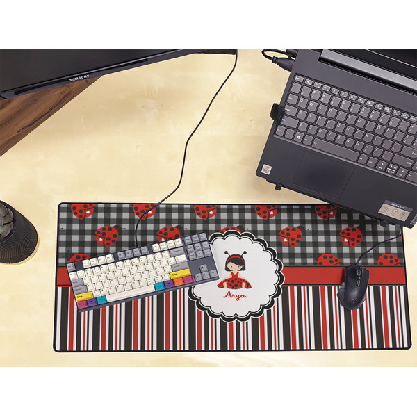 Ladybugs & Stripes Large Gaming Mats - LIFESTYLE