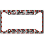 Ladybugs & Stripes License Plate Frame (Personalized)