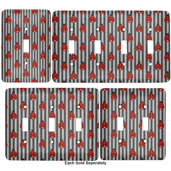 Ladybugs & Stripes Light Switch Covers all sizes