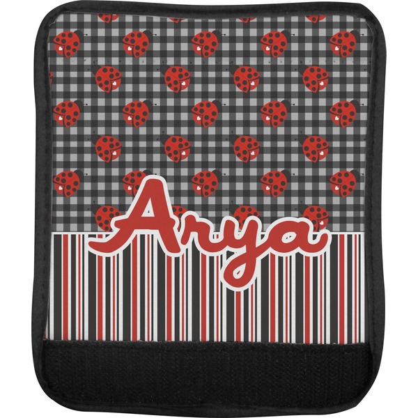 Ladybugs & Stripes Luggage Handle Wrap (Approval)