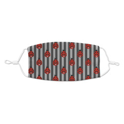 Ladybugs & Stripes Kid's Cloth Face Mask - Standard