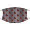 Ladybugs & Stripes Cloth Face Mask (T-Shirt Fabric)