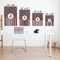Ladybugs & Stripes Matte Poster - Sizes