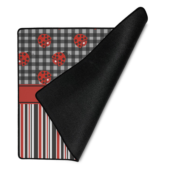 Ladybugs & Stripes Medium Gaming Mats - FRONT W/FOLD
