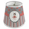 Ladybugs & Stripes Poly Film Empire Lampshade - Angle View