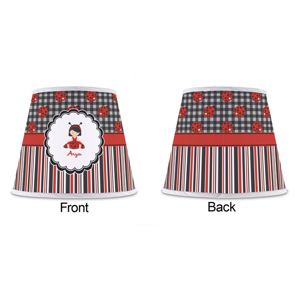 Ladybugs & Stripes Poly Film Empire Lampshade - Approval