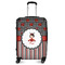 Ladybugs & Stripes Medium Travel Bag - With Handle