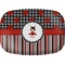 Ladybugs & Stripes Melamine Platter (Personalized)