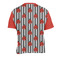 Ladybugs & Stripes Men's Crew Neck T Shirt Medium - Back