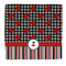 Ladybugs & Stripes Microfiber Dish Rag (Personalized)