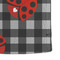 Ladybugs & Stripes Microfiber Dish Towel - DETAIL