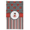 Ladybugs & Stripes Microfiber Golf Towels - FRONT