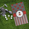 Ladybugs & Stripes Microfiber Golf Towels - LIFESTYLE