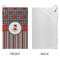 Ladybugs & Stripes Microfiber Golf Towels - Small - APPROVAL