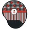 Ladybugs & Stripes Mouse Pad with Wrist Support