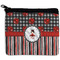Ladybugs & Stripes Neoprene Coin Purse - Front